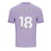 Maillot de foot Brighton Danny Welbeck #18 Extérieur vêtements 2025-26 Manches Courtes